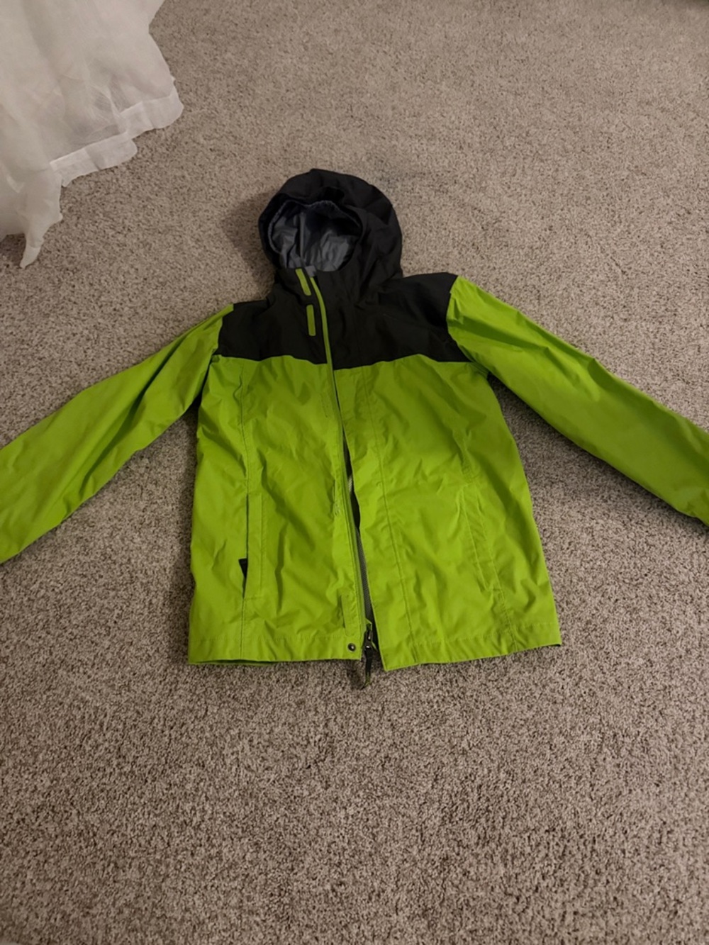 The North Face Black Jacket with White Logo